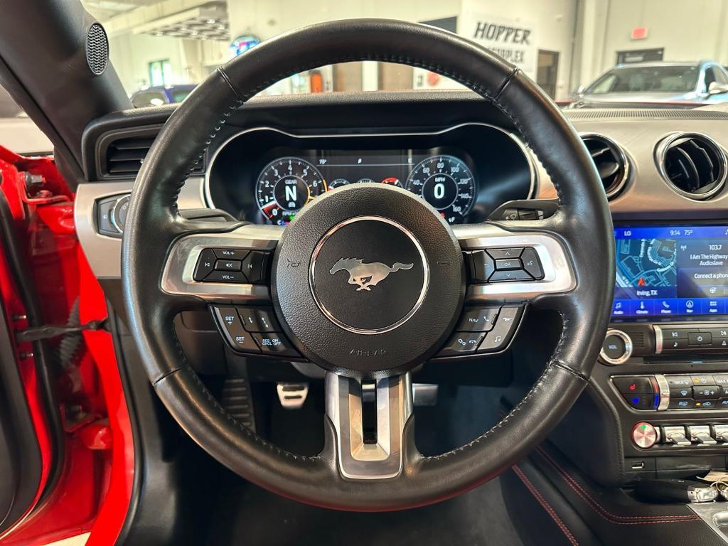 used 2022 Ford Mustang car, priced at $41,500