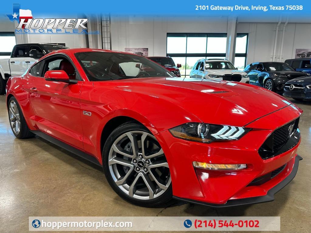 used 2022 Ford Mustang car, priced at $41,500