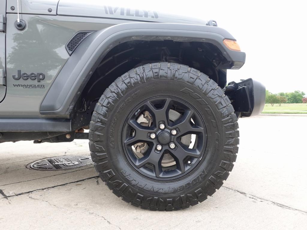 used 2021 Jeep Wrangler Unlimited car, priced at $29,000