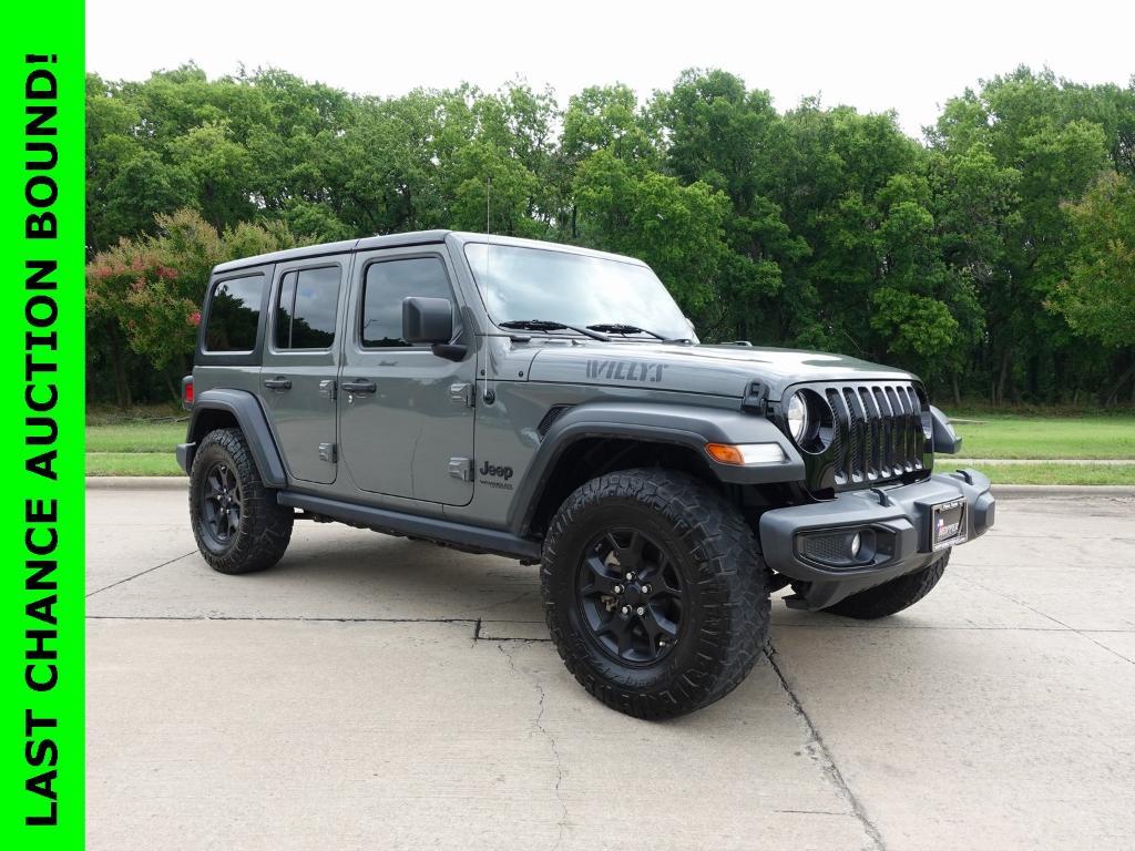 used 2021 Jeep Wrangler Unlimited car, priced at $29,000