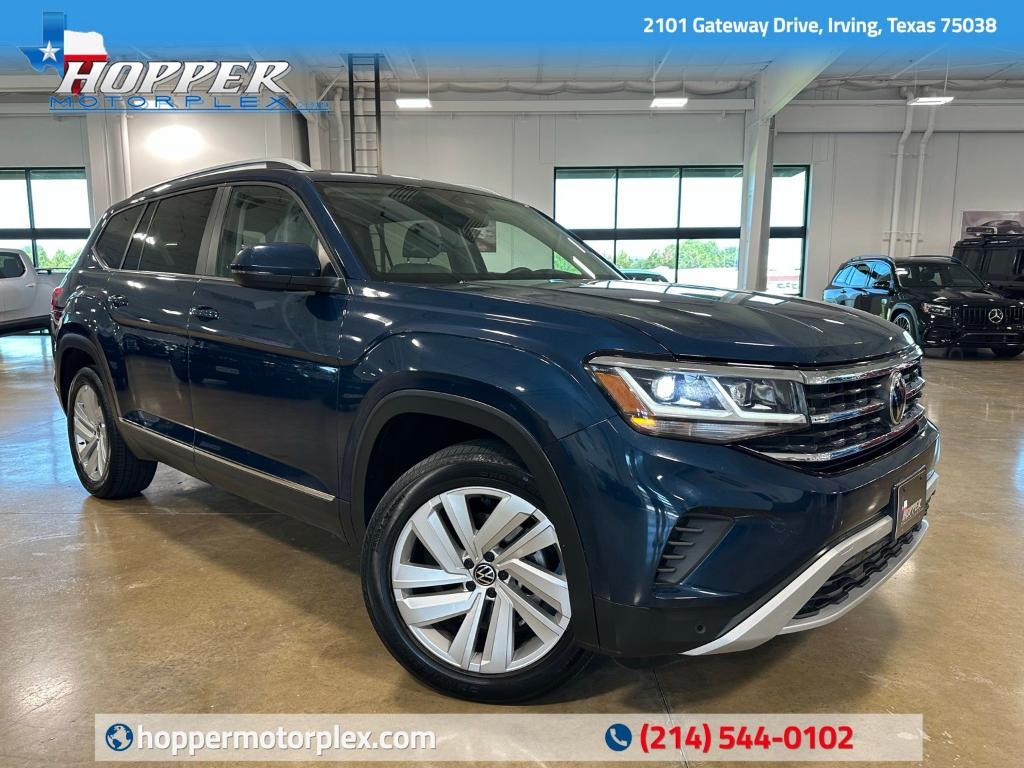 used 2021 Volkswagen Atlas car, priced at $28,500