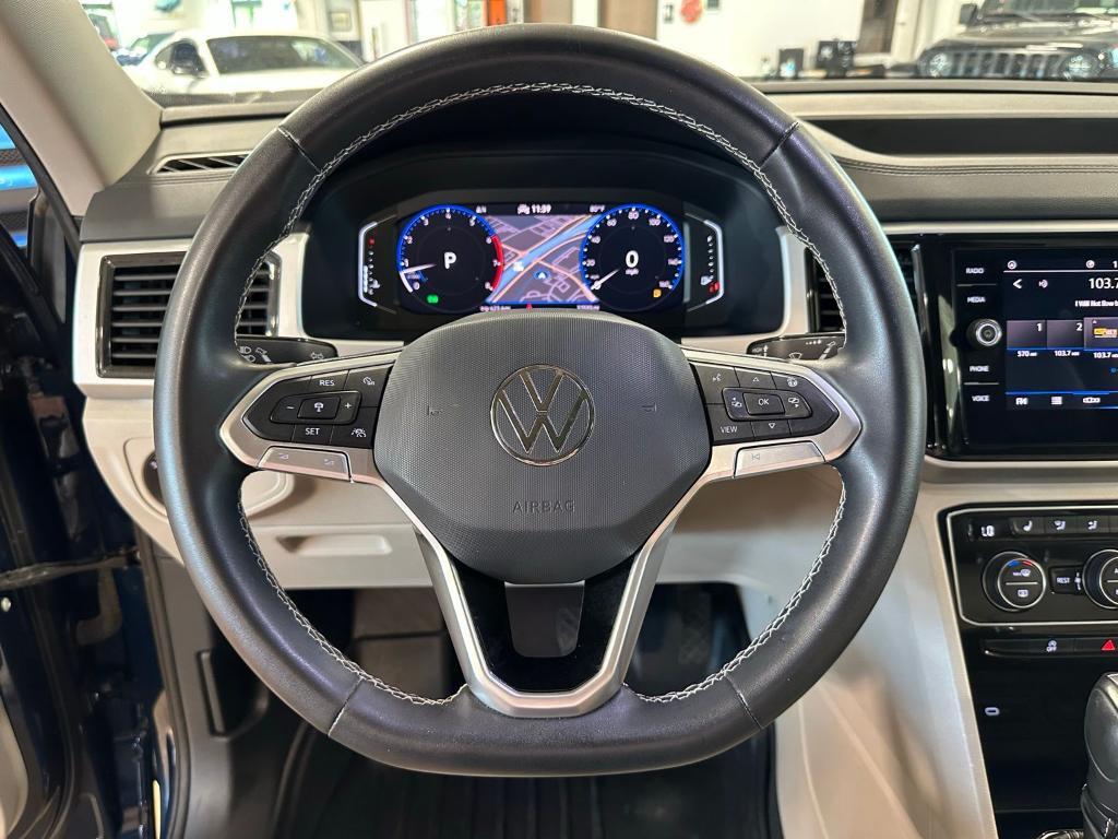 used 2021 Volkswagen Atlas car, priced at $28,500