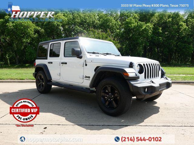 used 2021 Jeep Wrangler Unlimited car, priced at $34,559