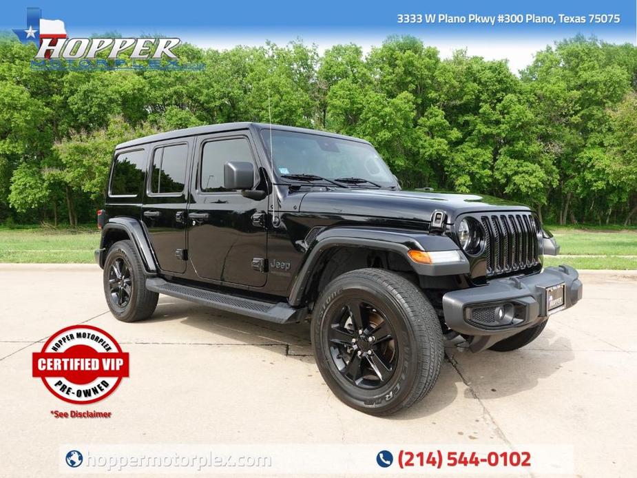 used 2020 Jeep Wrangler Unlimited car, priced at $37,601