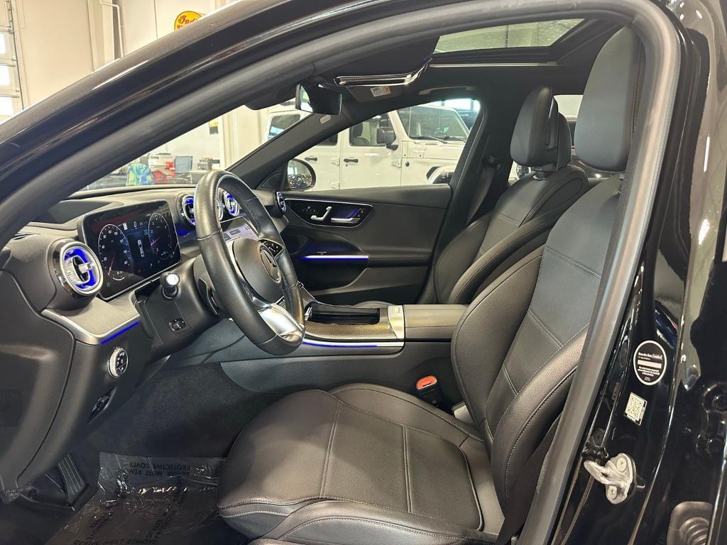 used 2022 Mercedes-Benz C-Class car, priced at $34,000