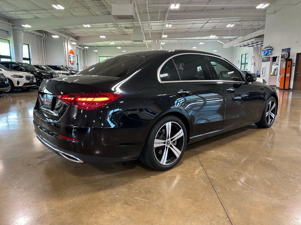 used 2022 Mercedes-Benz C-Class car, priced at $34,000