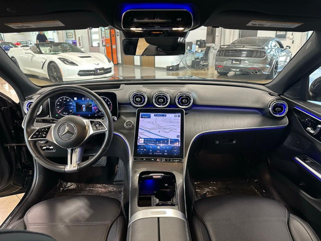 used 2022 Mercedes-Benz C-Class car, priced at $34,000
