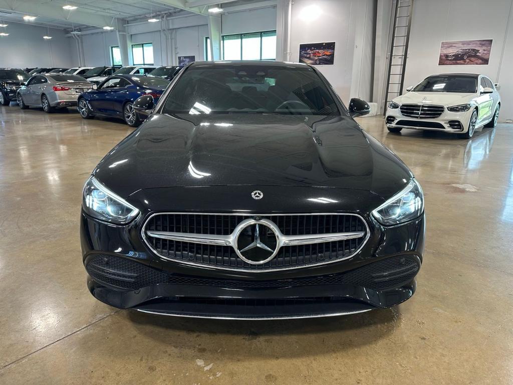 used 2022 Mercedes-Benz C-Class car, priced at $34,000