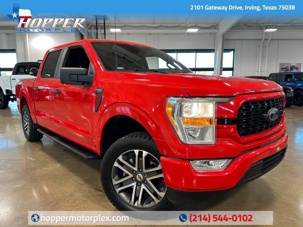 used 2021 Ford F-150 car, priced at $28,500