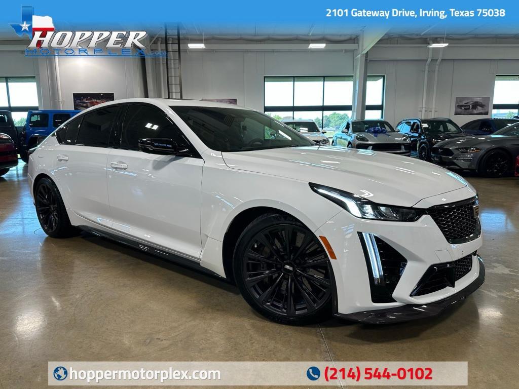 used 2022 Cadillac CT5-V car, priced at $91,500
