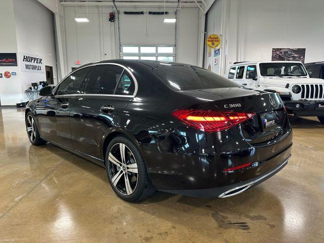 used 2022 Mercedes-Benz C-Class car, priced at $35,000