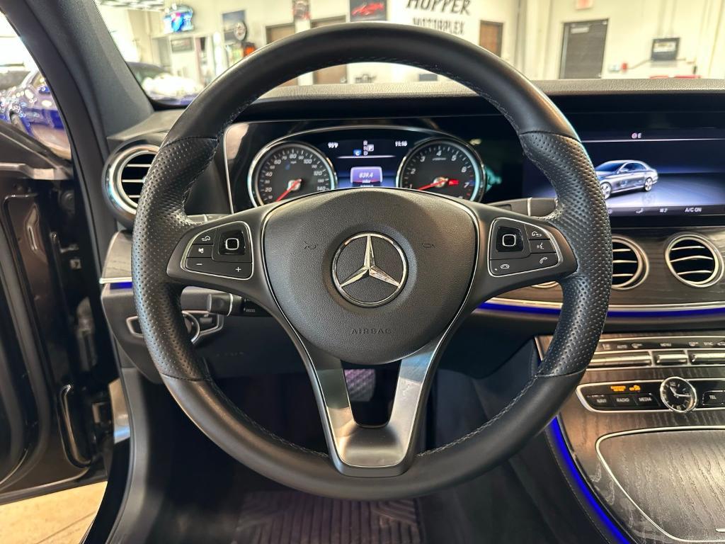 used 2018 Mercedes-Benz E-Class car, priced at $24,000