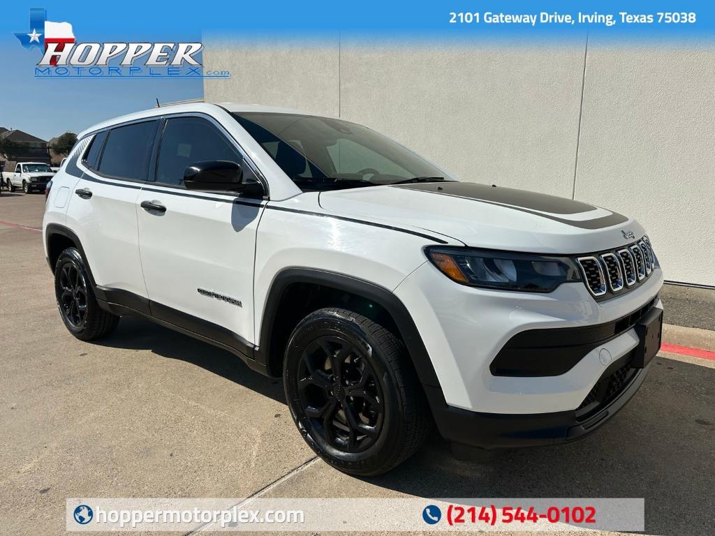 used 2024 Jeep Compass car, priced at $22,000