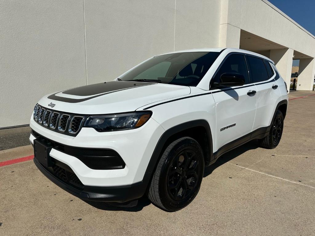 used 2024 Jeep Compass car, priced at $22,000
