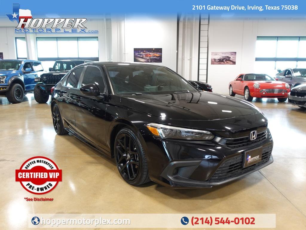 used 2022 Honda Civic car, priced at $22,750