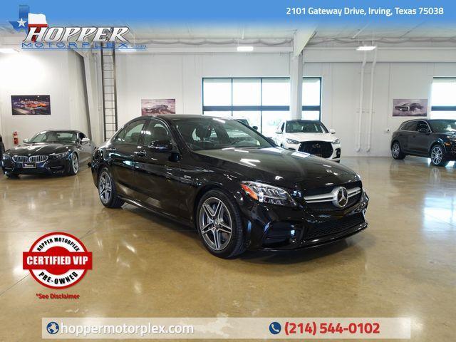 used 2021 Mercedes-Benz AMG C 43 car, priced at $44,000