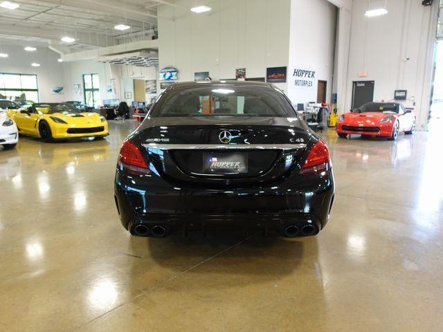 used 2021 Mercedes-Benz AMG C 43 car, priced at $44,000