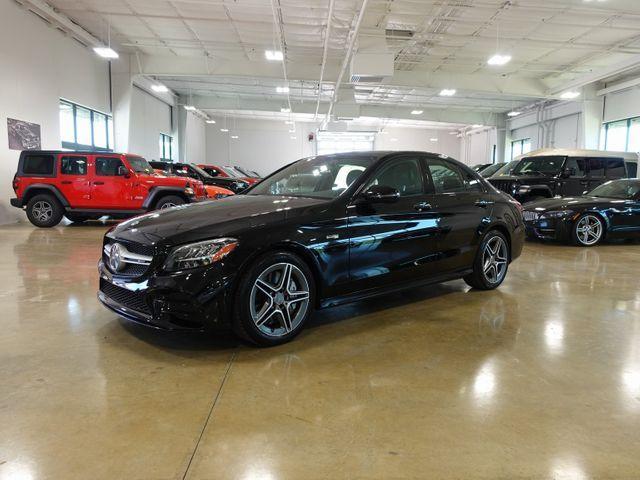 used 2021 Mercedes-Benz AMG C 43 car, priced at $44,000