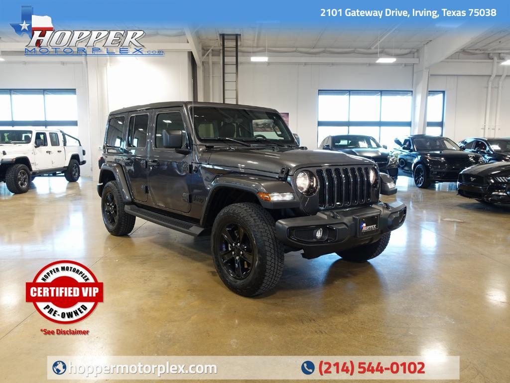 used 2021 Jeep Wrangler Unlimited car, priced at $35,500