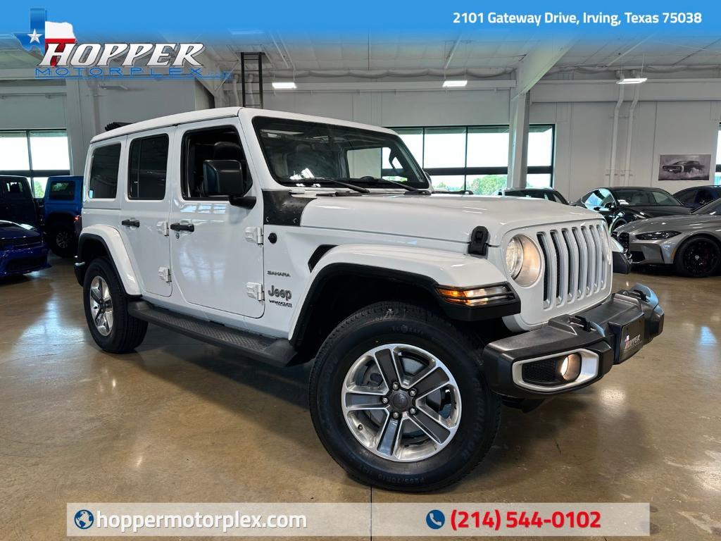 used 2021 Jeep Wrangler Unlimited car, priced at $33,500