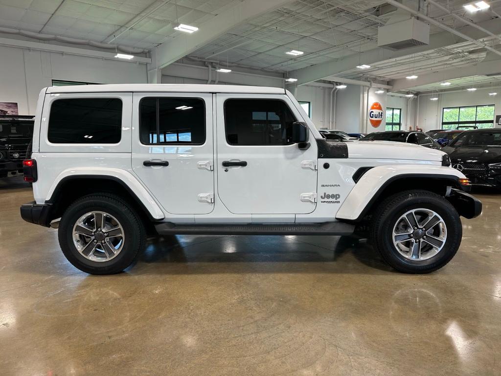 used 2021 Jeep Wrangler Unlimited car, priced at $33,500