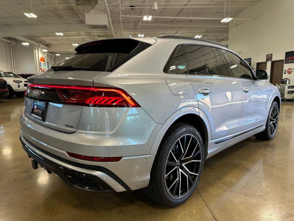 used 2021 Audi Q8 car, priced at $40,000