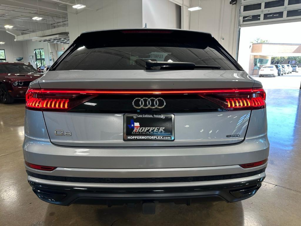 used 2021 Audi Q8 car, priced at $40,000