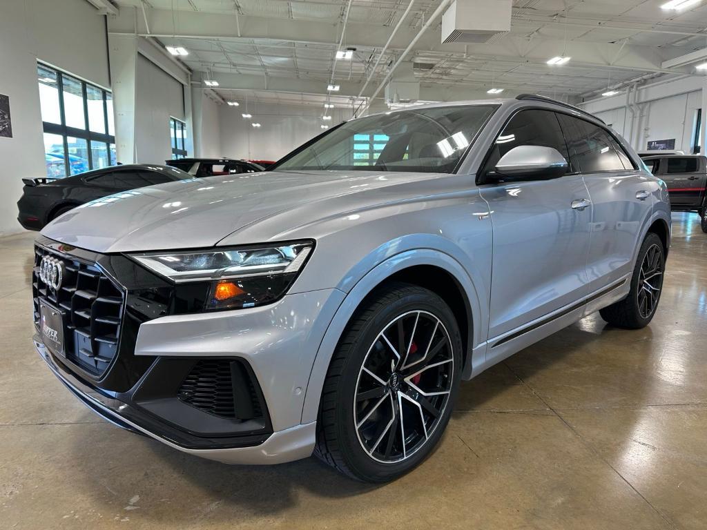 used 2021 Audi Q8 car, priced at $40,000