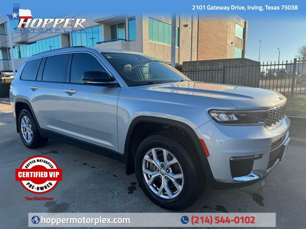 used 2022 Jeep Grand Cherokee L car, priced at $33,000