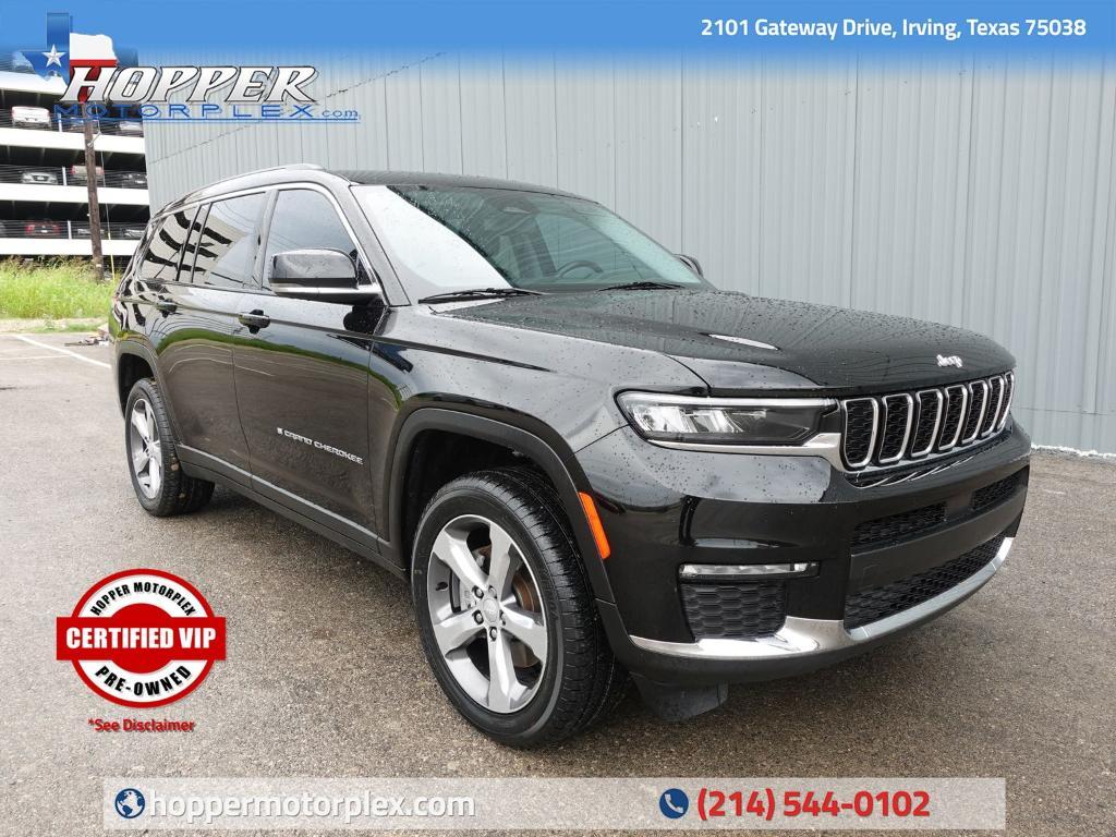 used 2022 Jeep Grand Cherokee L car, priced at $29,000
