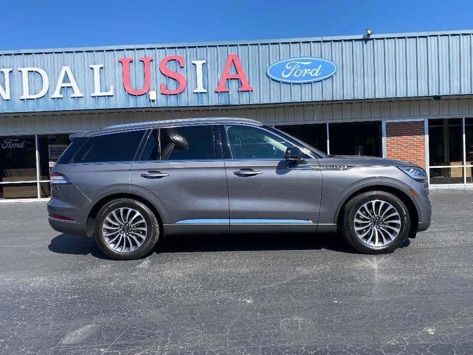 used 2021 Lincoln Aviator car, priced at $44,900