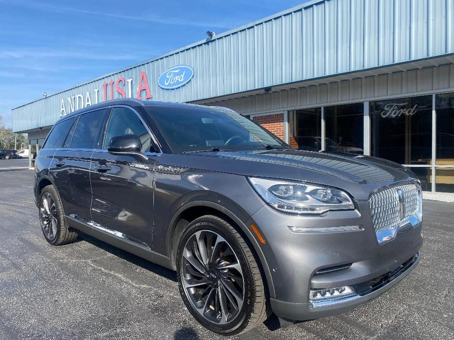 used 2021 Lincoln Aviator car, priced at $44,900