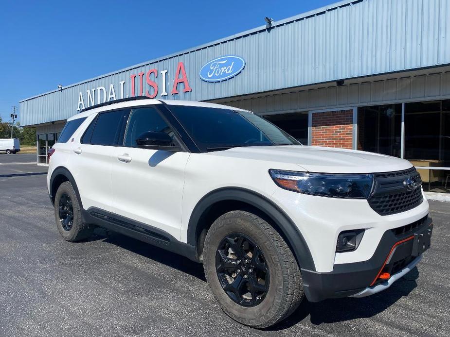 used 2022 Ford Explorer car, priced at $36,900