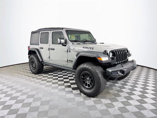 used 2023 Jeep Wrangler car, priced at $35,997