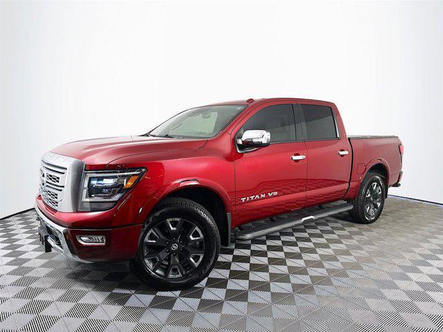 used 2020 Nissan Titan car, priced at $38,555