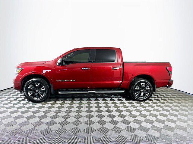 used 2020 Nissan Titan car, priced at $38,555