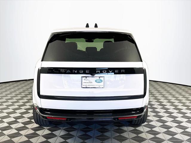 new 2025 Land Rover Range Rover car, priced at $125,030