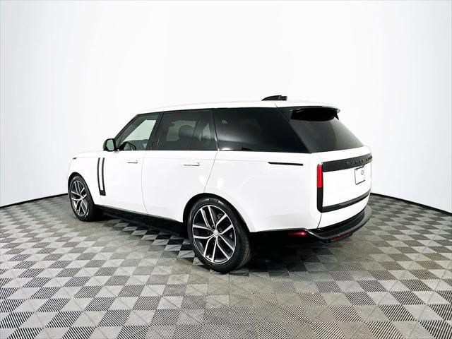 new 2025 Land Rover Range Rover car, priced at $125,030