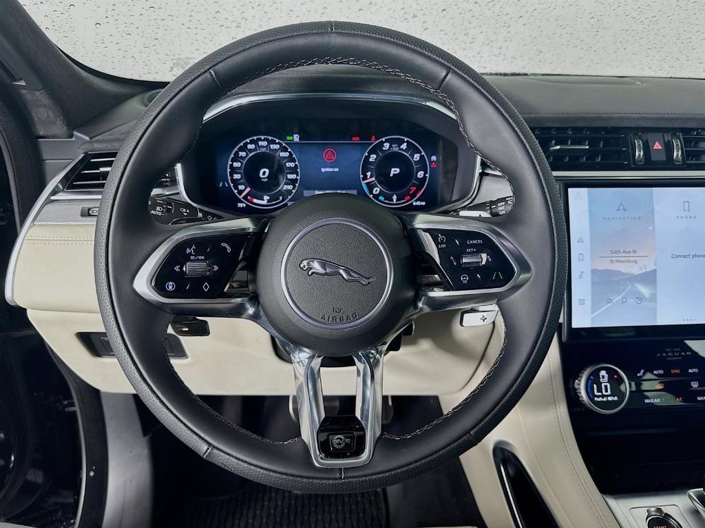 new 2025 Jaguar F-PACE car, priced at $100,408