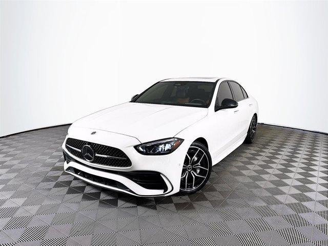 used 2022 Mercedes-Benz C-Class car, priced at $31,899