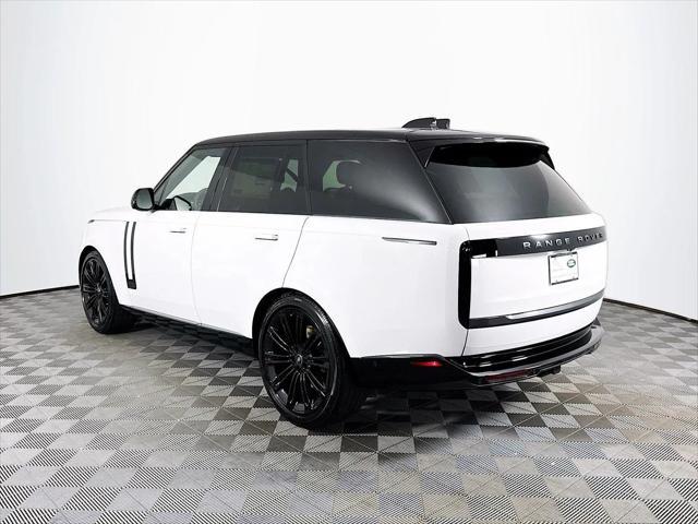 new 2025 Land Rover Range Rover car, priced at $129,400