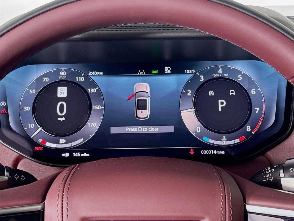 new 2025 Land Rover Range Rover car, priced at $157,855
