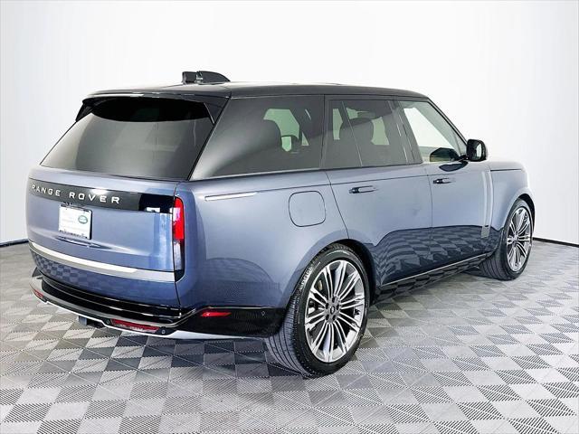 new 2025 Land Rover Range Rover car, priced at $127,850