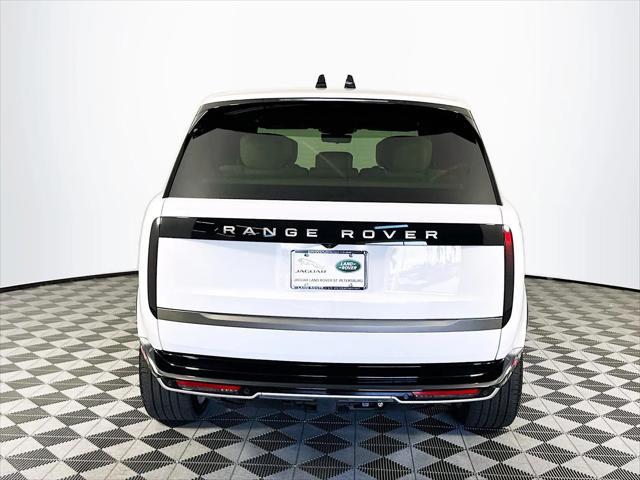 new 2025 Land Rover Range Rover car, priced at $174,665