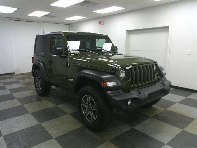 used 2021 Jeep Wrangler car, priced at $25,988