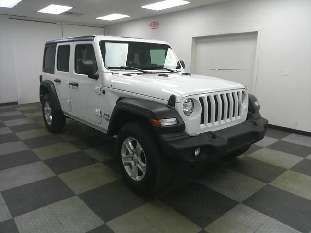 used 2021 Jeep Wrangler Unlimited car, priced at $28,788