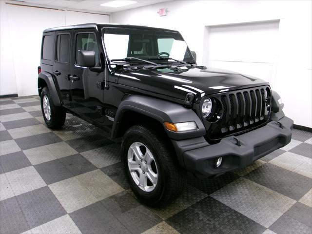 used 2021 Jeep Wrangler Unlimited car, priced at $30,988