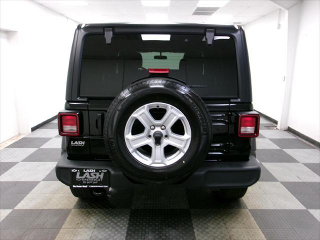 used 2021 Jeep Wrangler Unlimited car, priced at $30,988