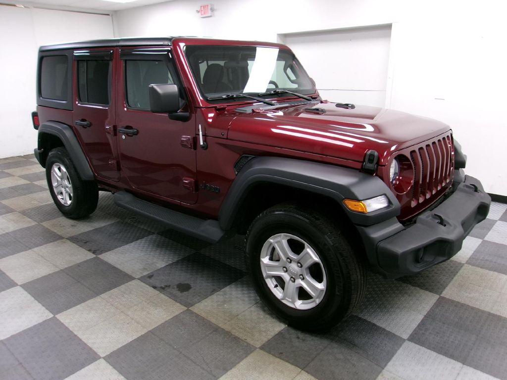 used 2021 Jeep Wrangler Unlimited car, priced at $28,988