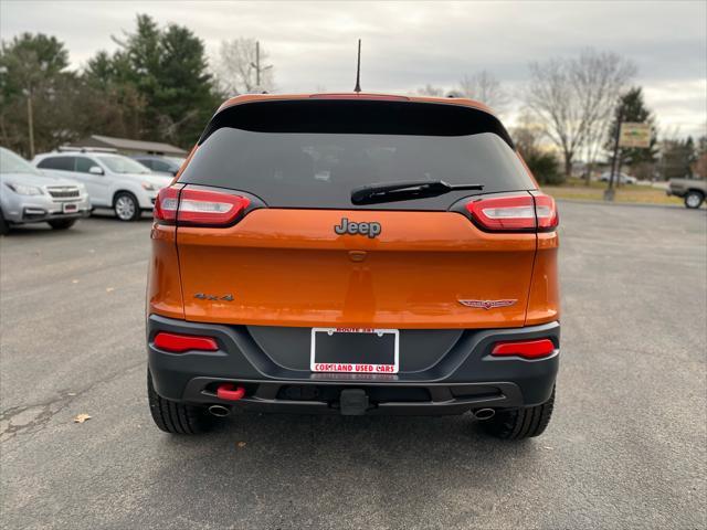 used 2016 Jeep Cherokee car, priced at $13,000